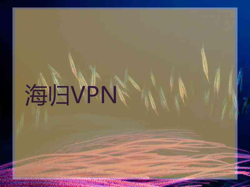 海归VPN